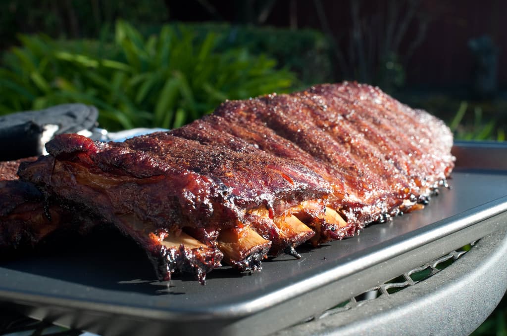 St. Louis ribs ready to eat