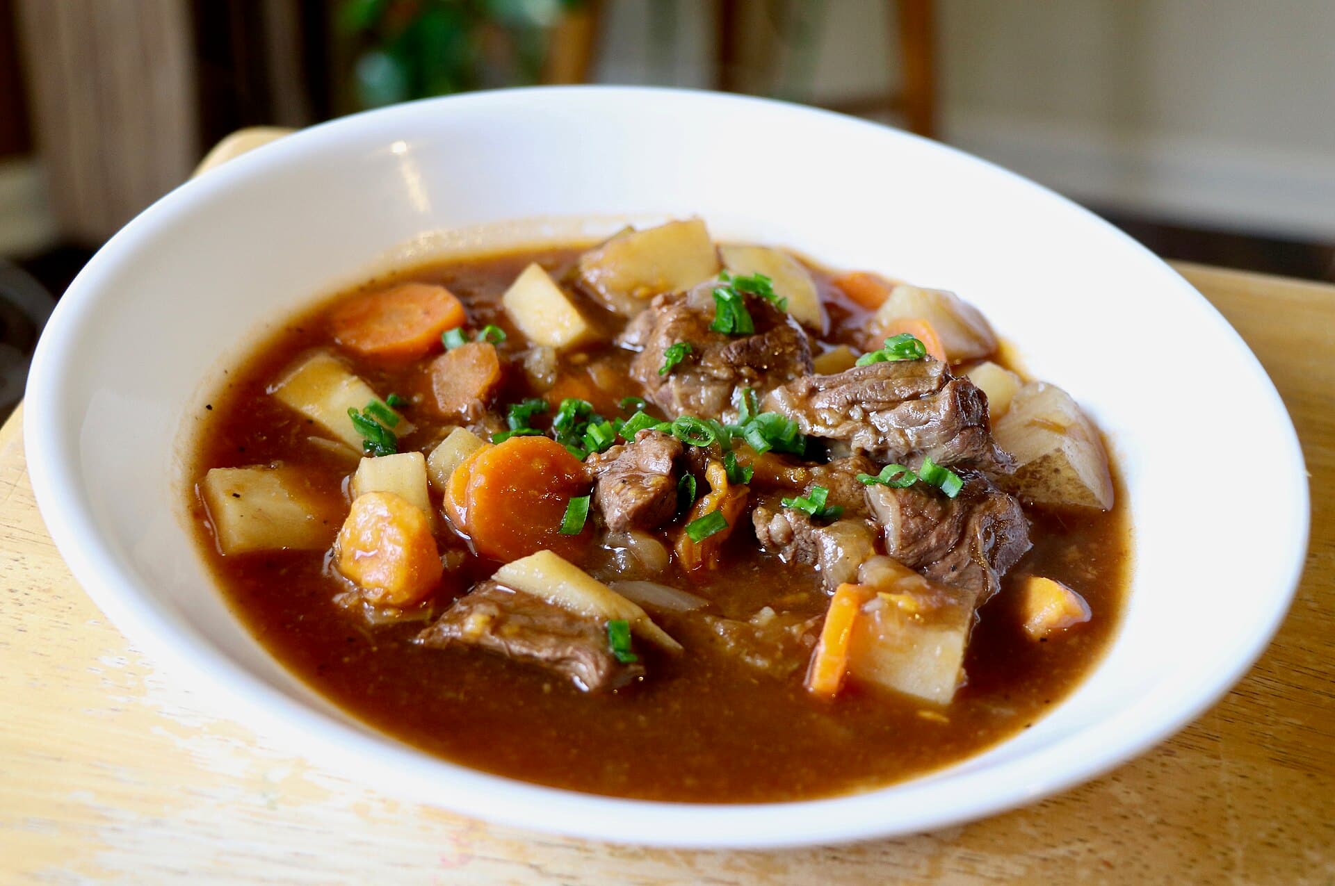Beef Stew prepared as a finished dish