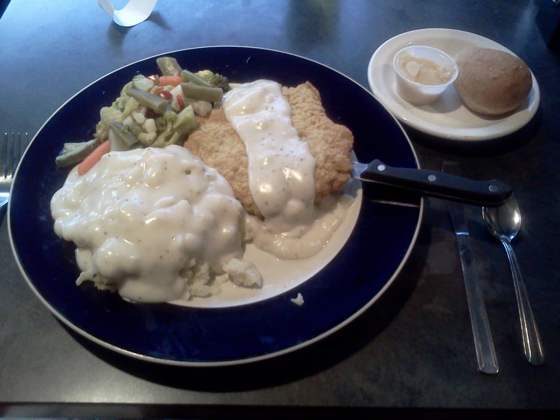 Blue Plate Special prepared as a finished dish