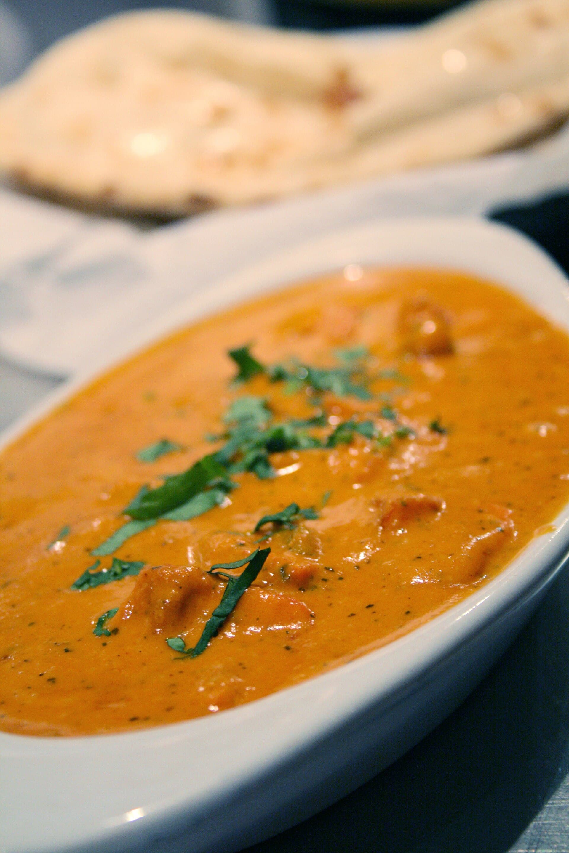 Chicken Tikka Masala prepared as a finished dish