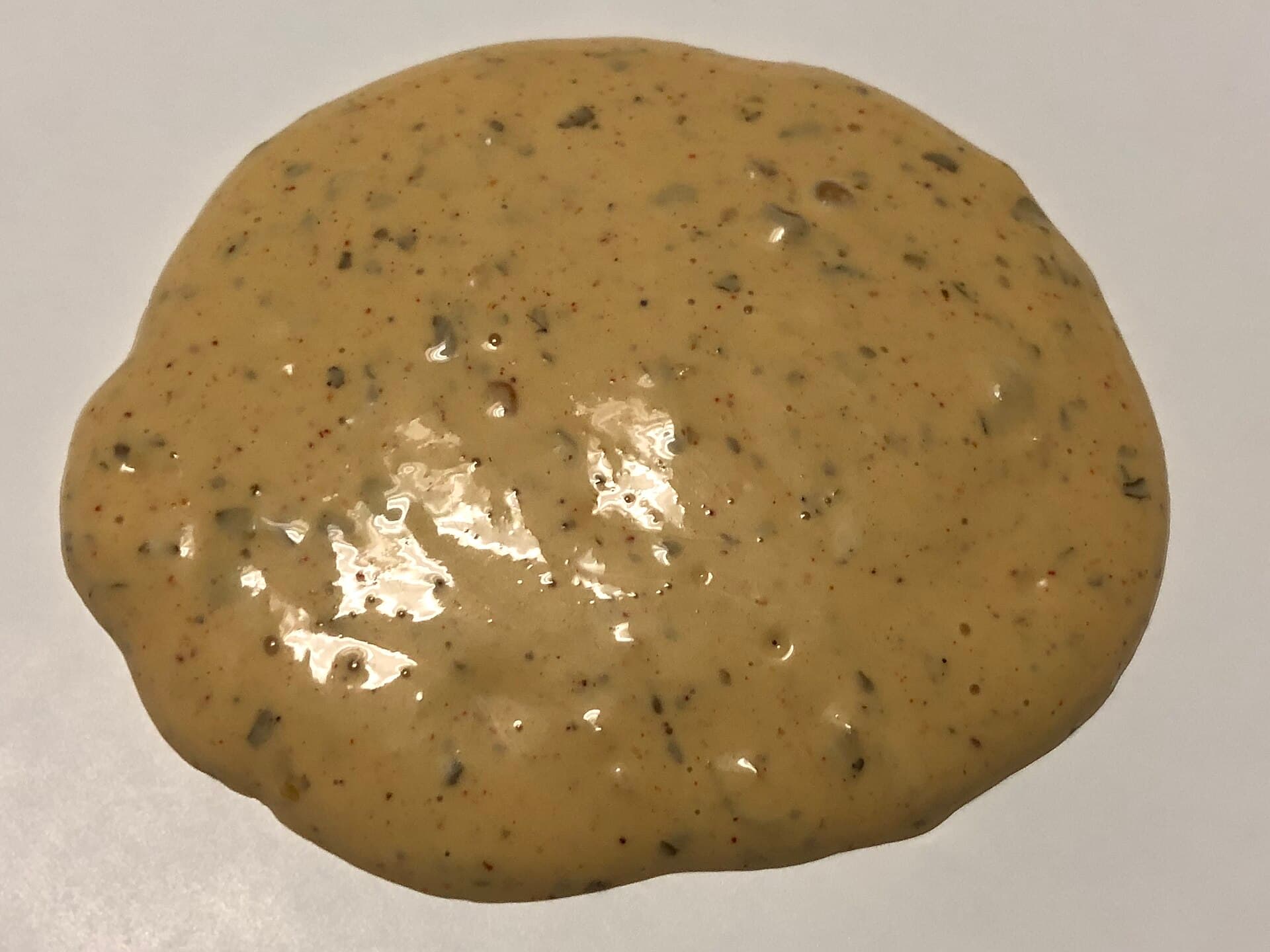 Chipotle Ranch prepared as a finished dish