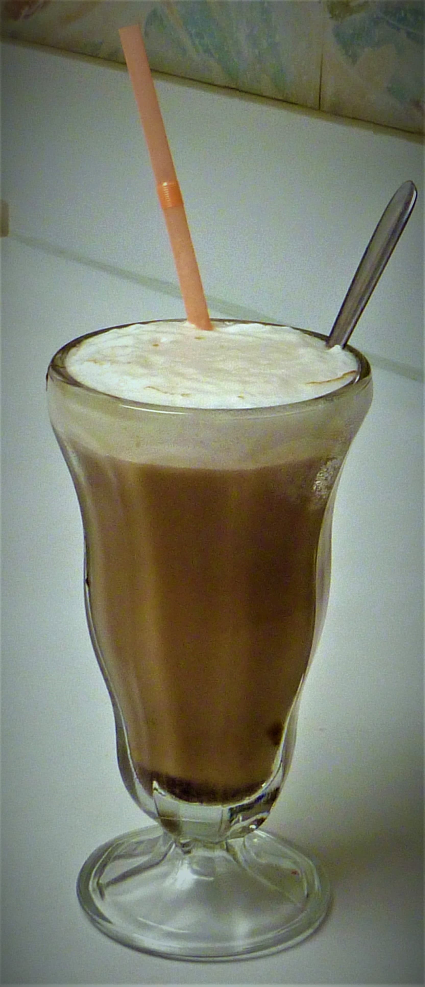 Egg Cream prepared as a finished dish