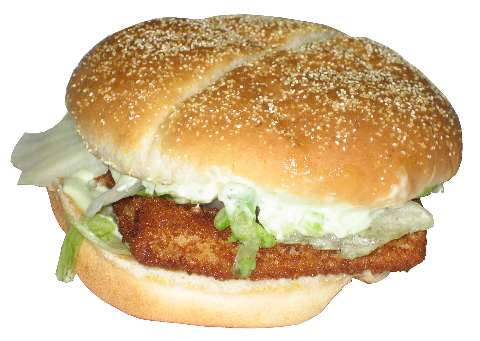 Fish Sandwich prepared as a finished dish