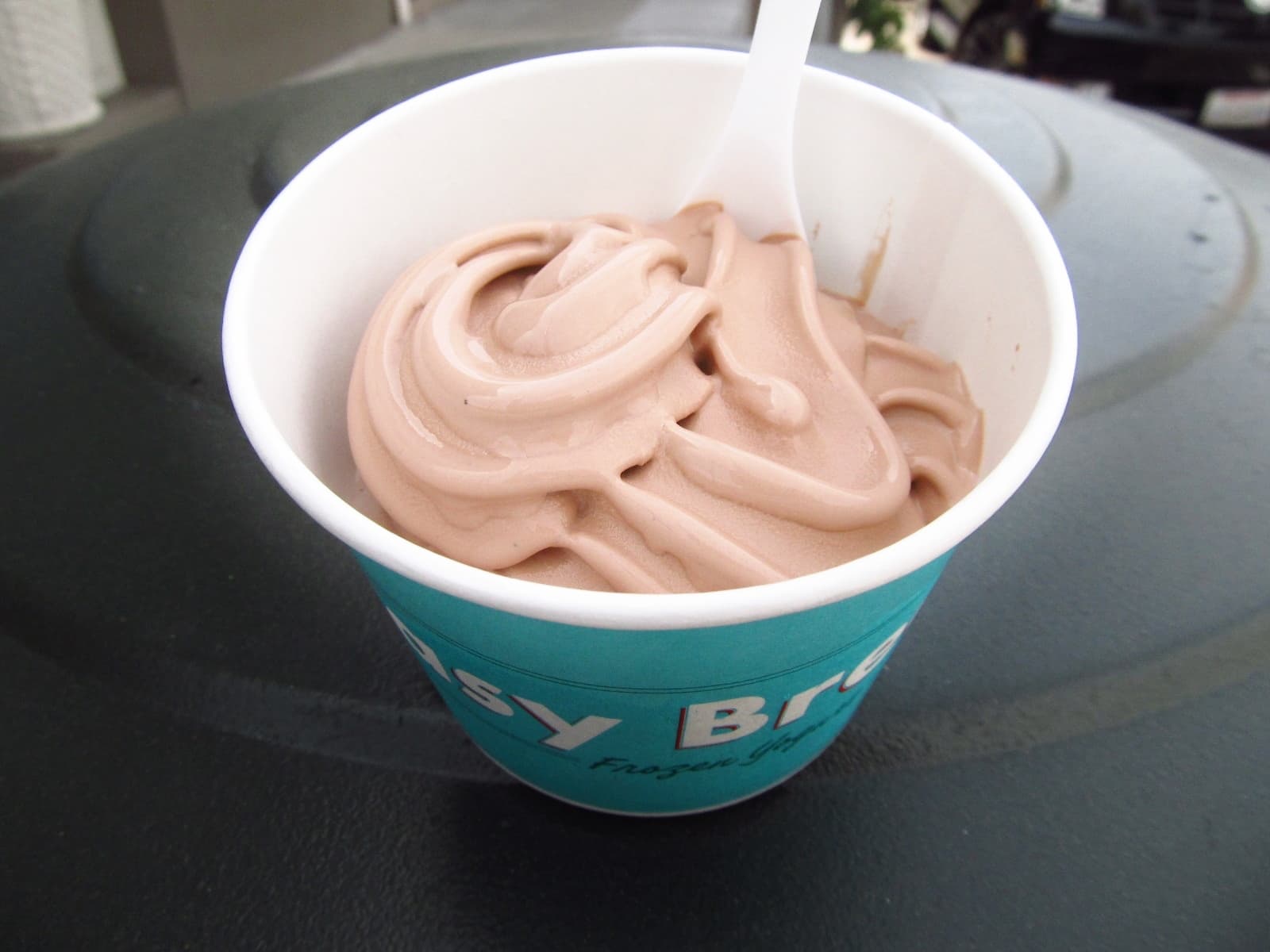 Frozen Yogurt prepared as a finished dish