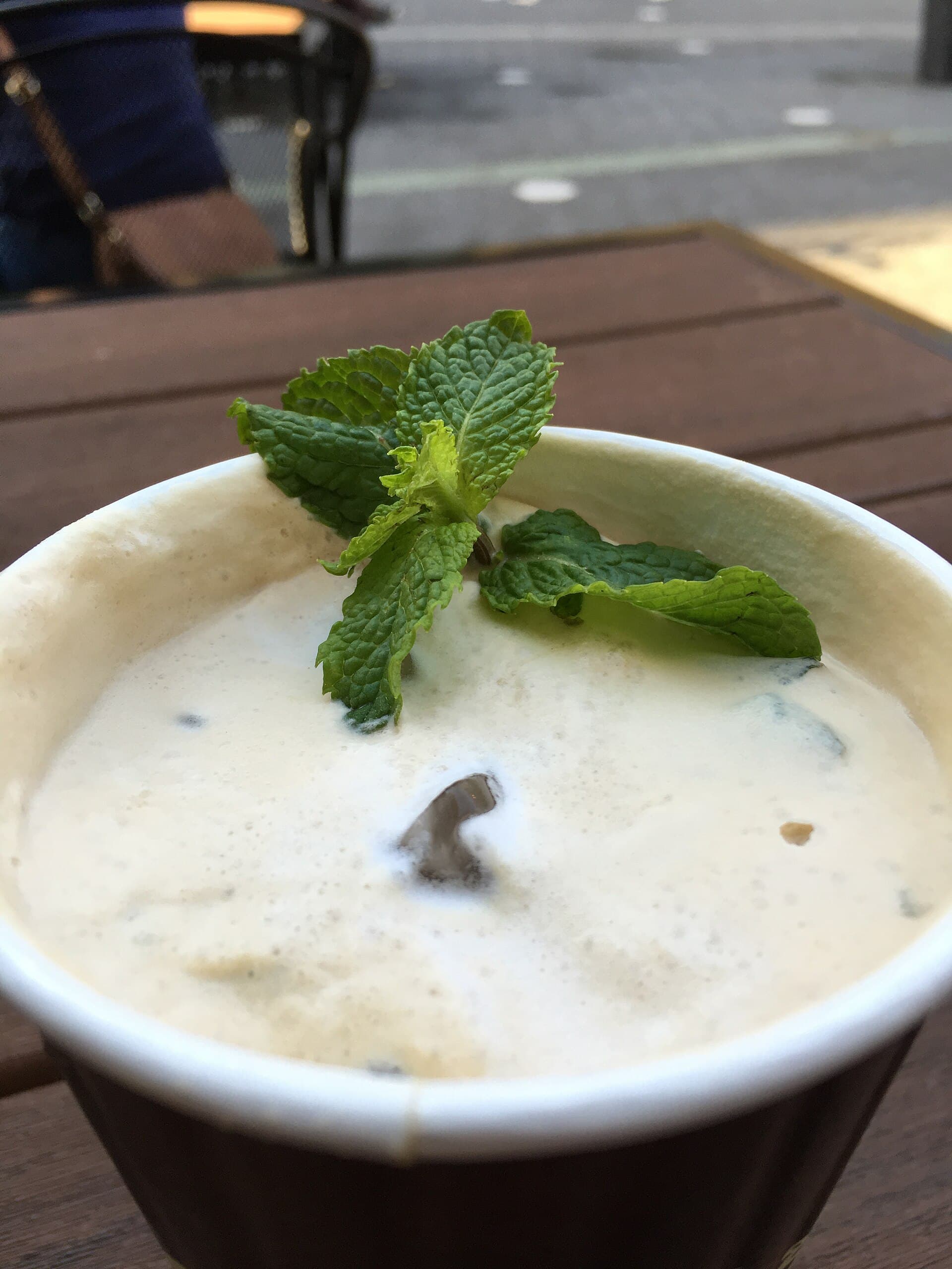 Iced Coffee prepared as a finished dish