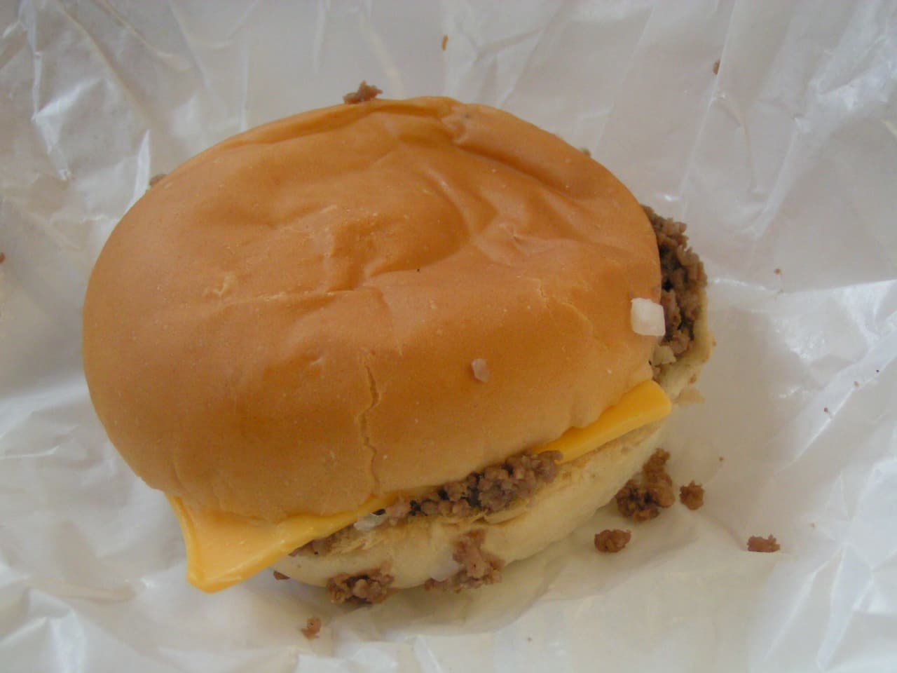 Loose Meat Sandwich prepared as a finished dish