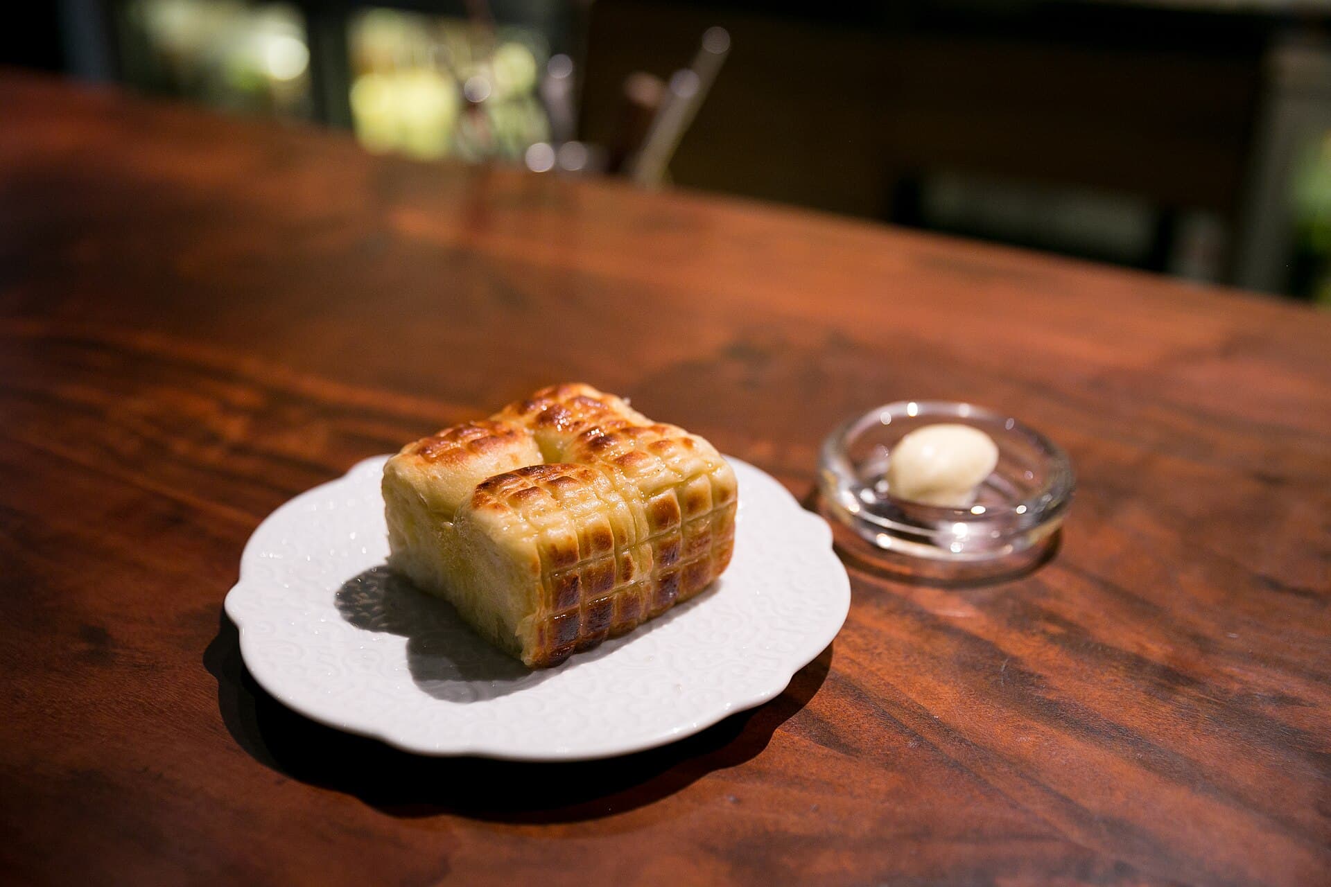 Parker House Rolls prepared as a finished dish