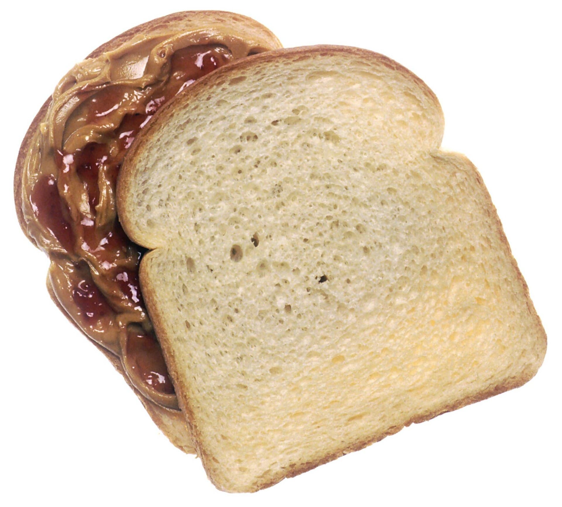 Peanut Butter and Jelly prepared as a finished dish