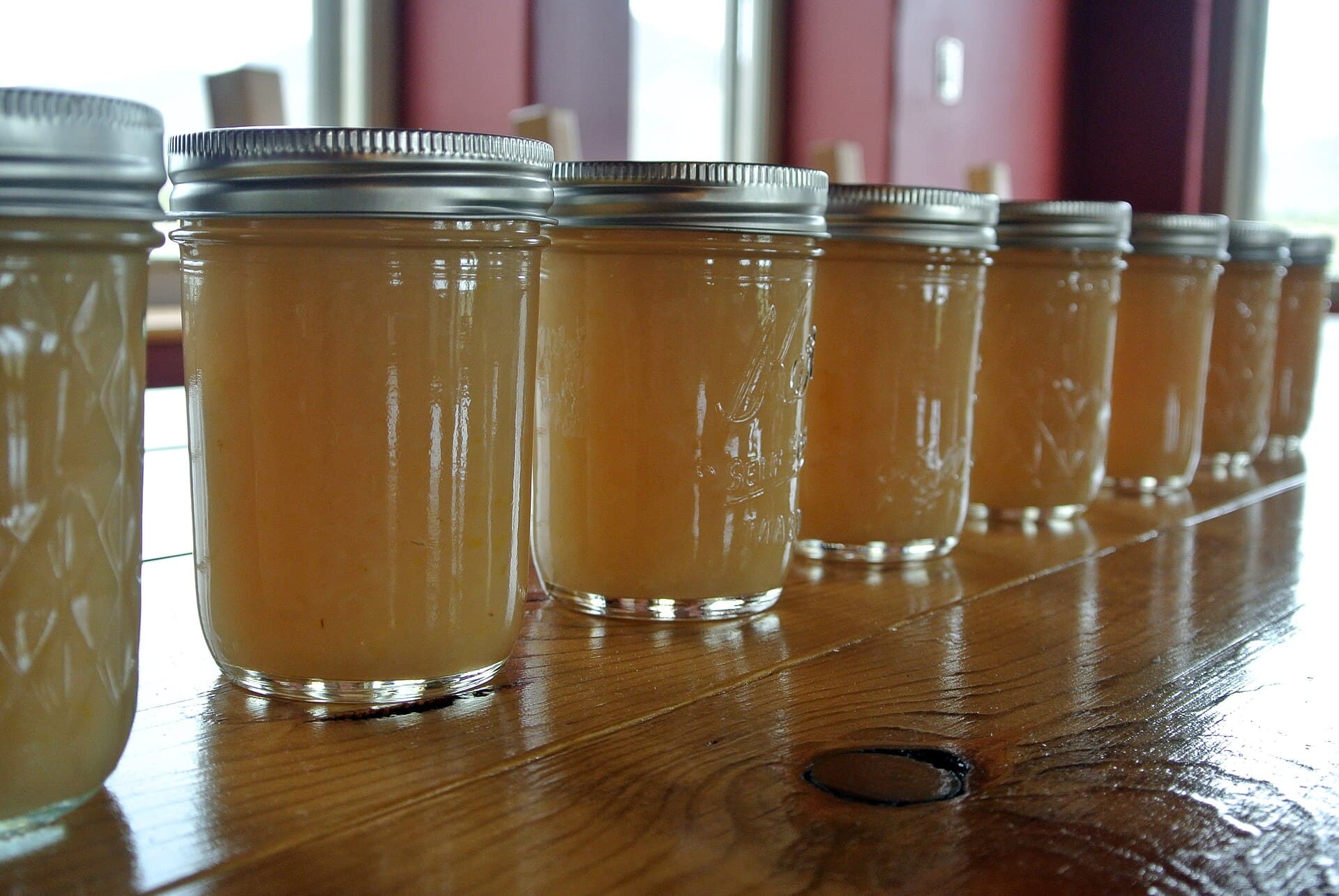 Pear Preserves prepared as a finished dish