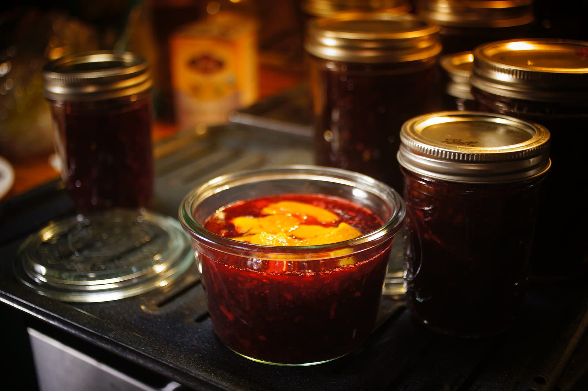 Pepper Jelly prepared as a finished dish
