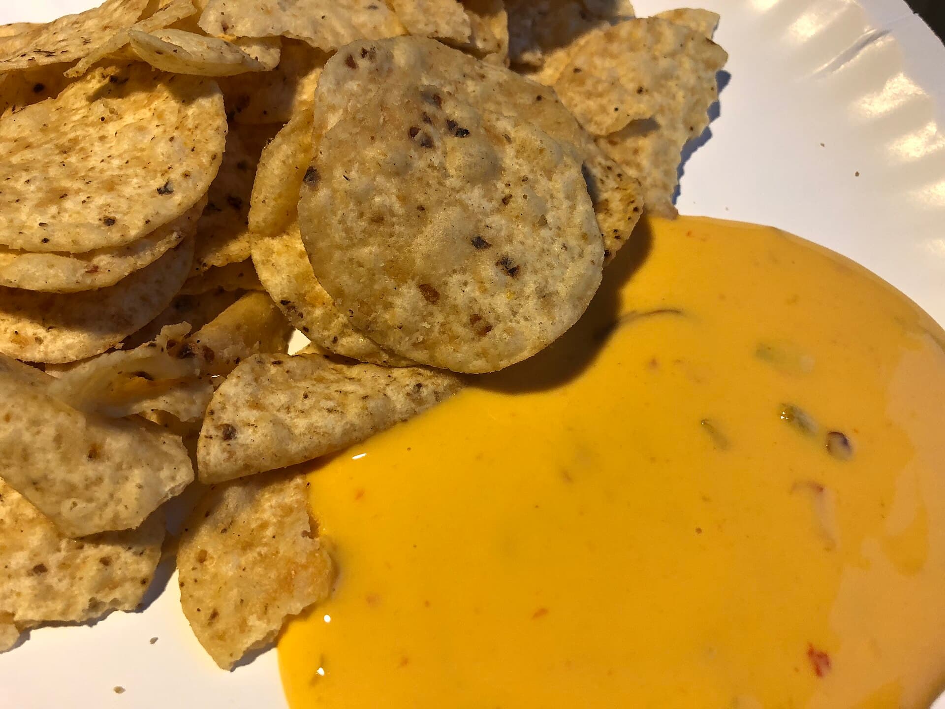 Queso Dip prepared as a finished dish