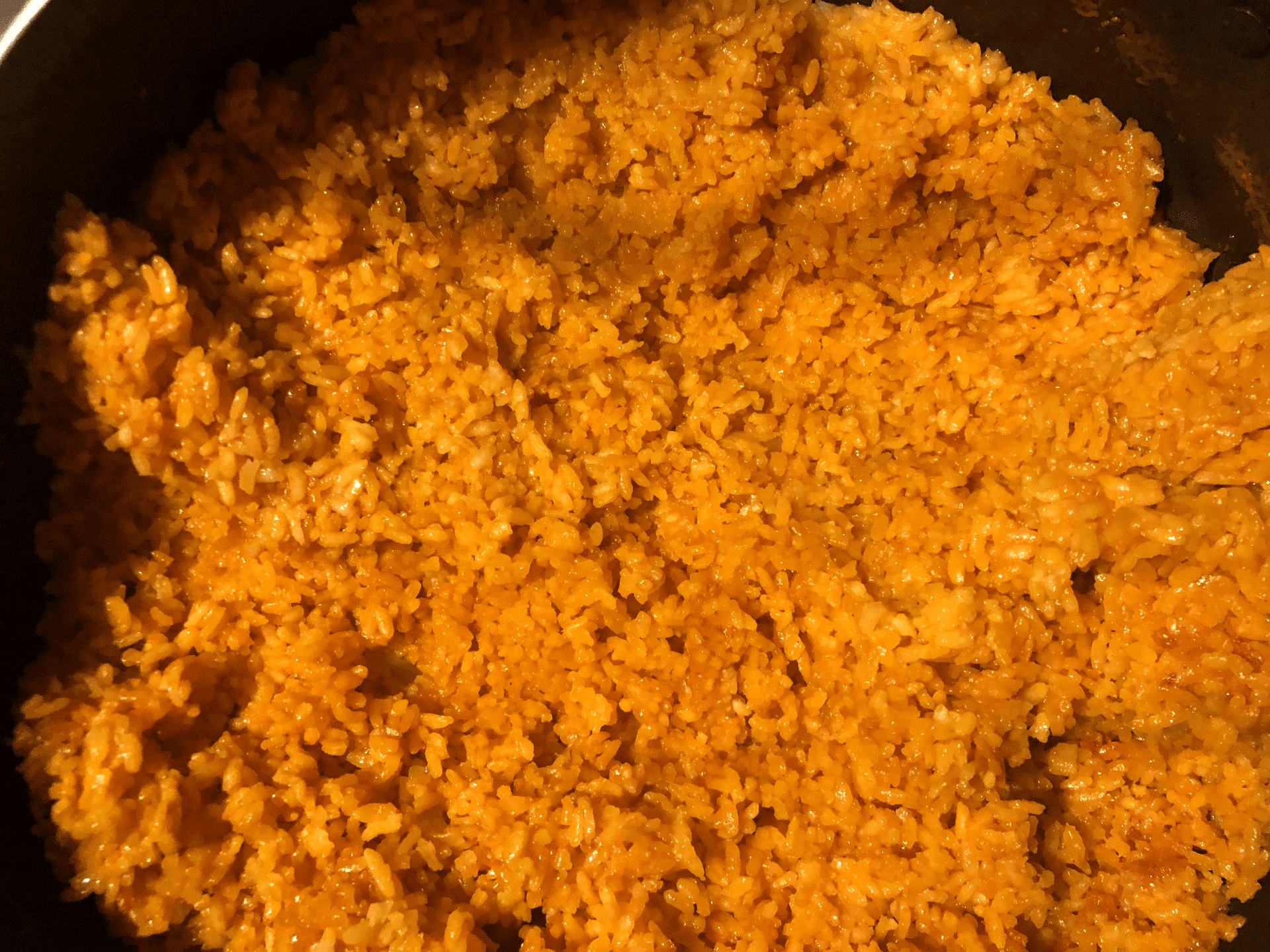 Red Rice prepared as a finished dish