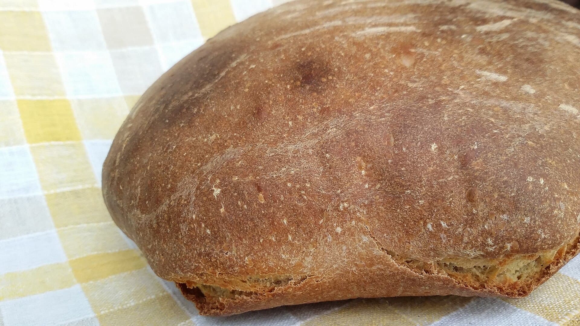 Salt-Rising Bread prepared as a finished dish