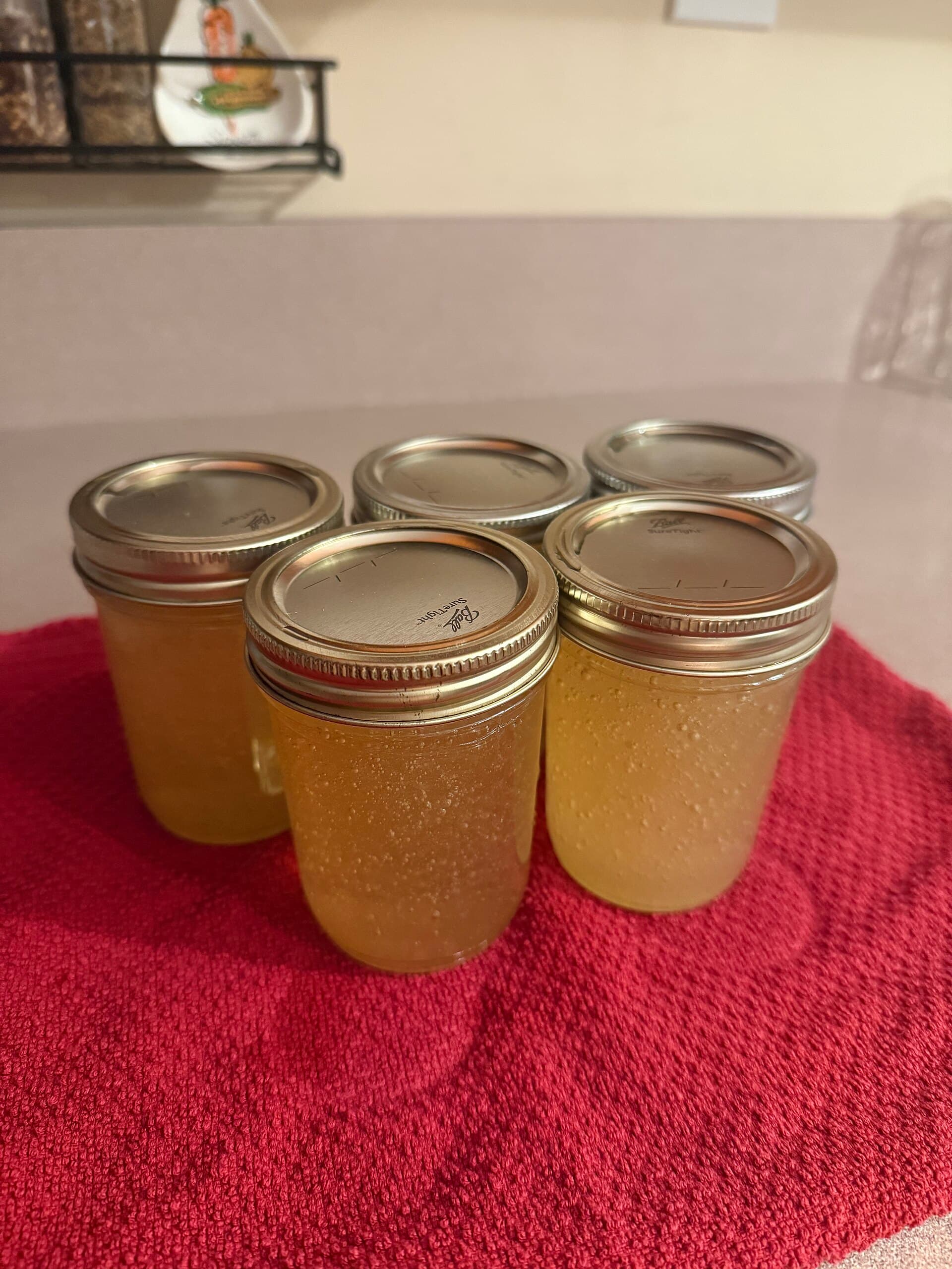 Scuppernong Jelly prepared as a finished dish