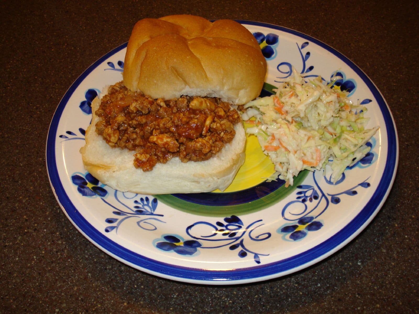Sloppy Joe prepared as a finished dish