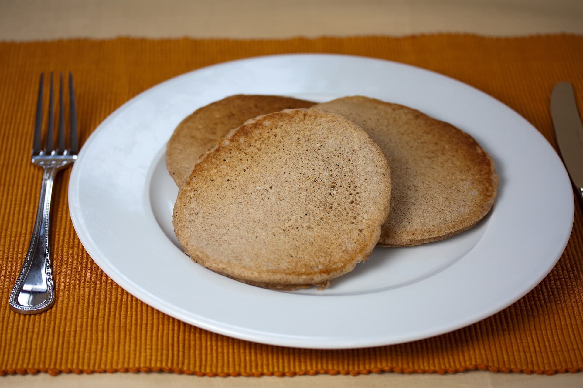 Sourdough Pancakes prepared as a finished dish