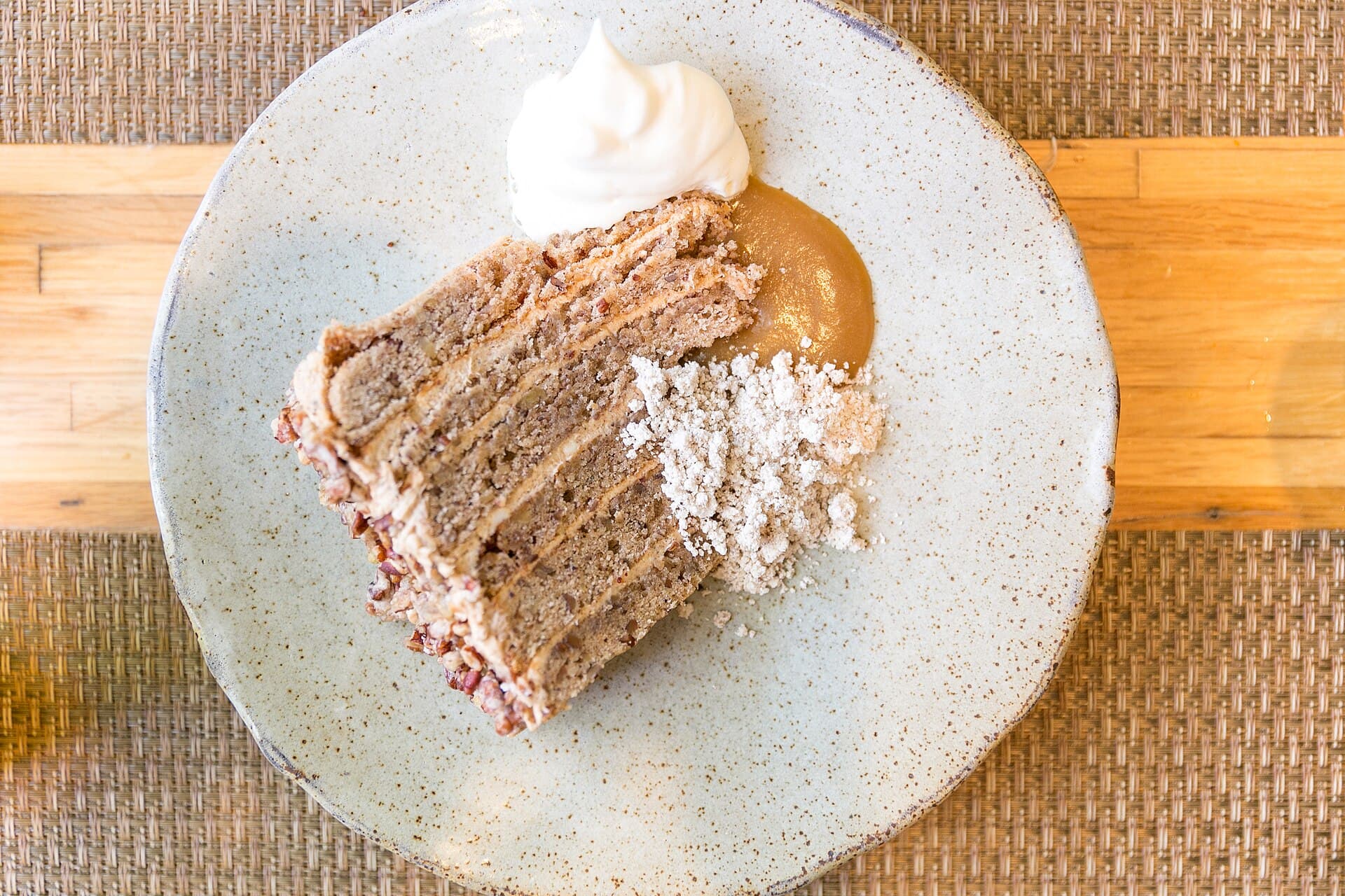 Stack Cake prepared as a finished dish