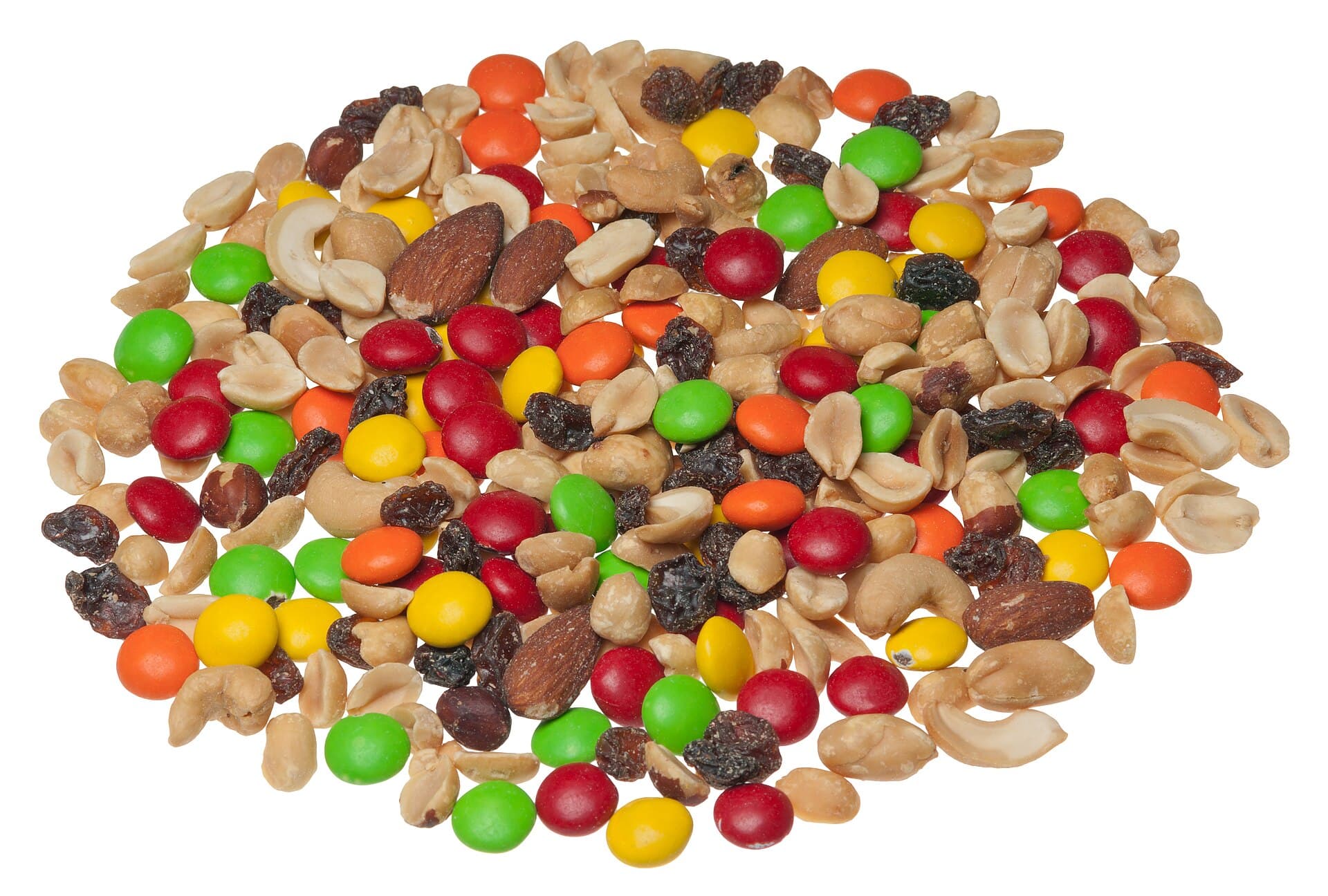 Trail Mix prepared as a finished dish