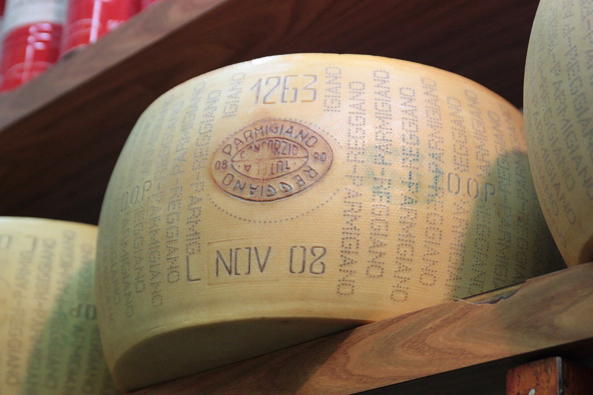 Hard Parmesan-style grating cheese