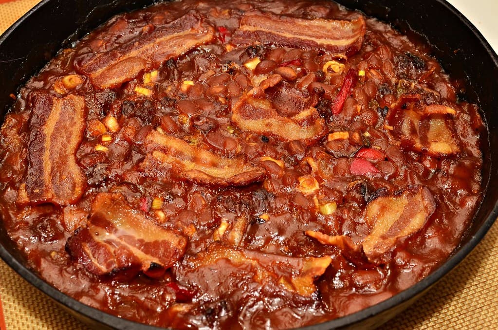 Baked Beans prepared as a finished dish