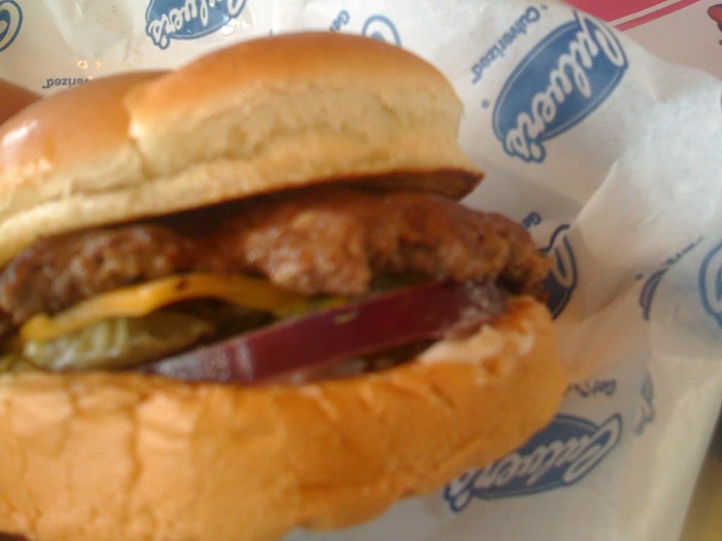 Butter Burgers prepared as a finished dish