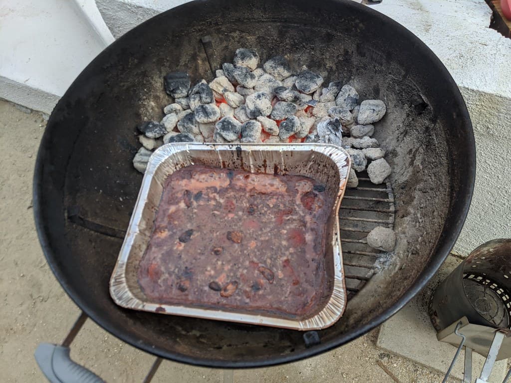 Cowboy Beans prepared as a finished dish