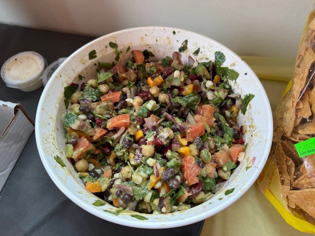 Cowboy Caviar prepared as a finished dish