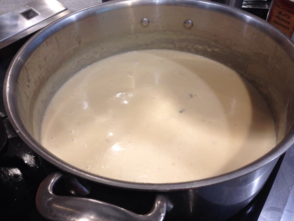 Cream Gravy prepared as a finished dish