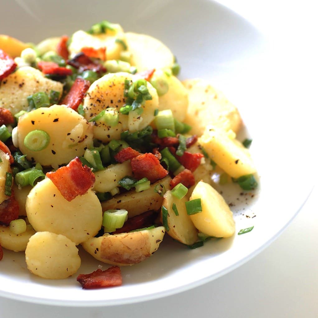 German Potato Salad prepared as a finished dish