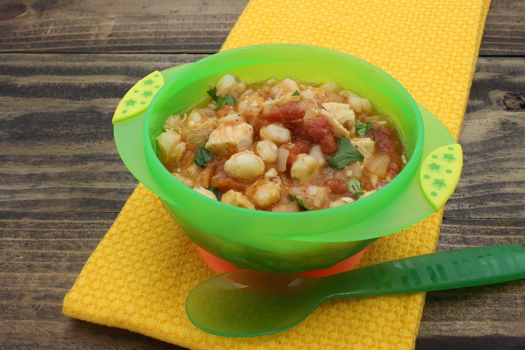 Hominy Stew prepared as a finished dish