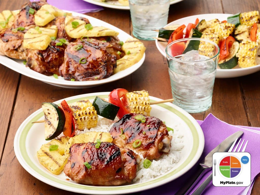 Huli Huli Chicken prepared as a finished dish