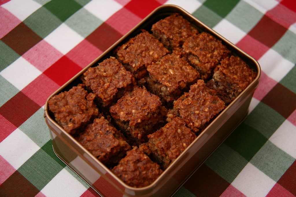 Lebkuchen prepared as a finished dish