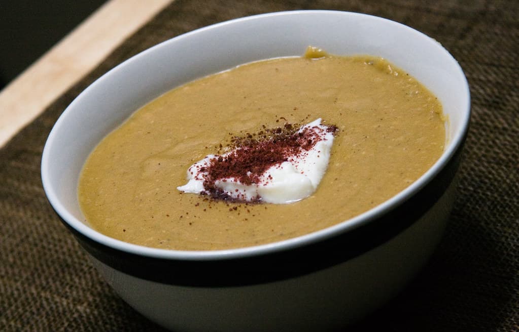 Lentil Soup prepared as a finished dish