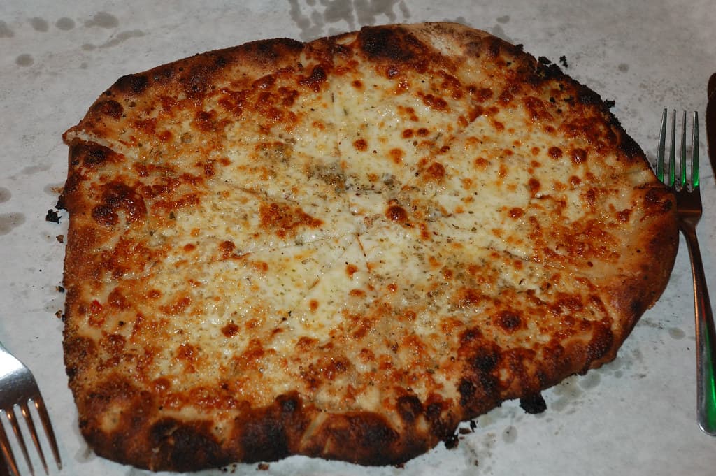 New Haven Apizza prepared as a finished dish
