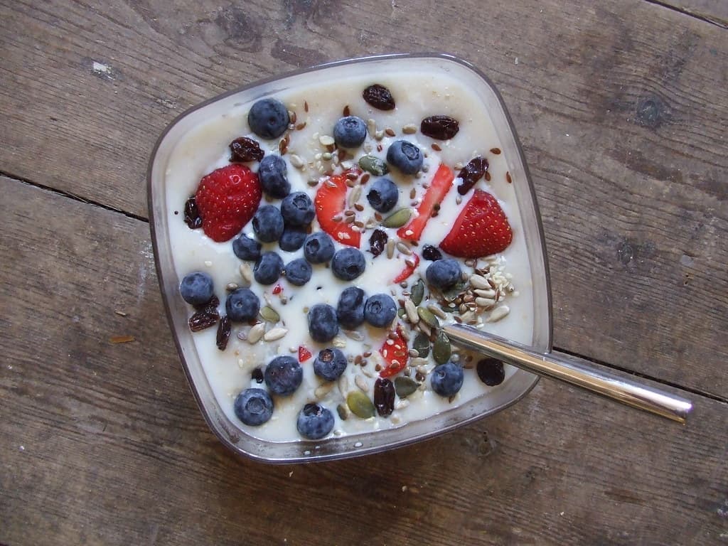Oatmeal prepared as a finished dish