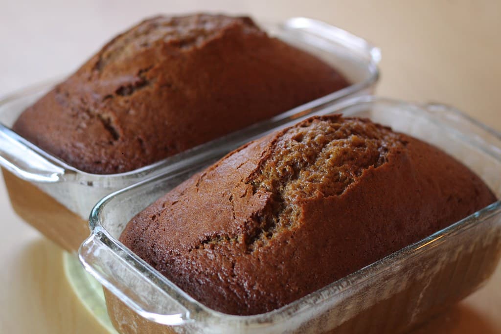 Pumpkin Bread prepared as a finished dish
