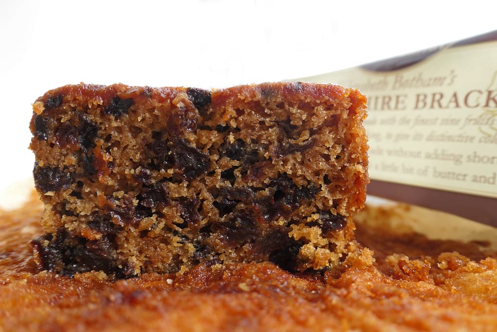 Tea Brack prepared as a finished dish