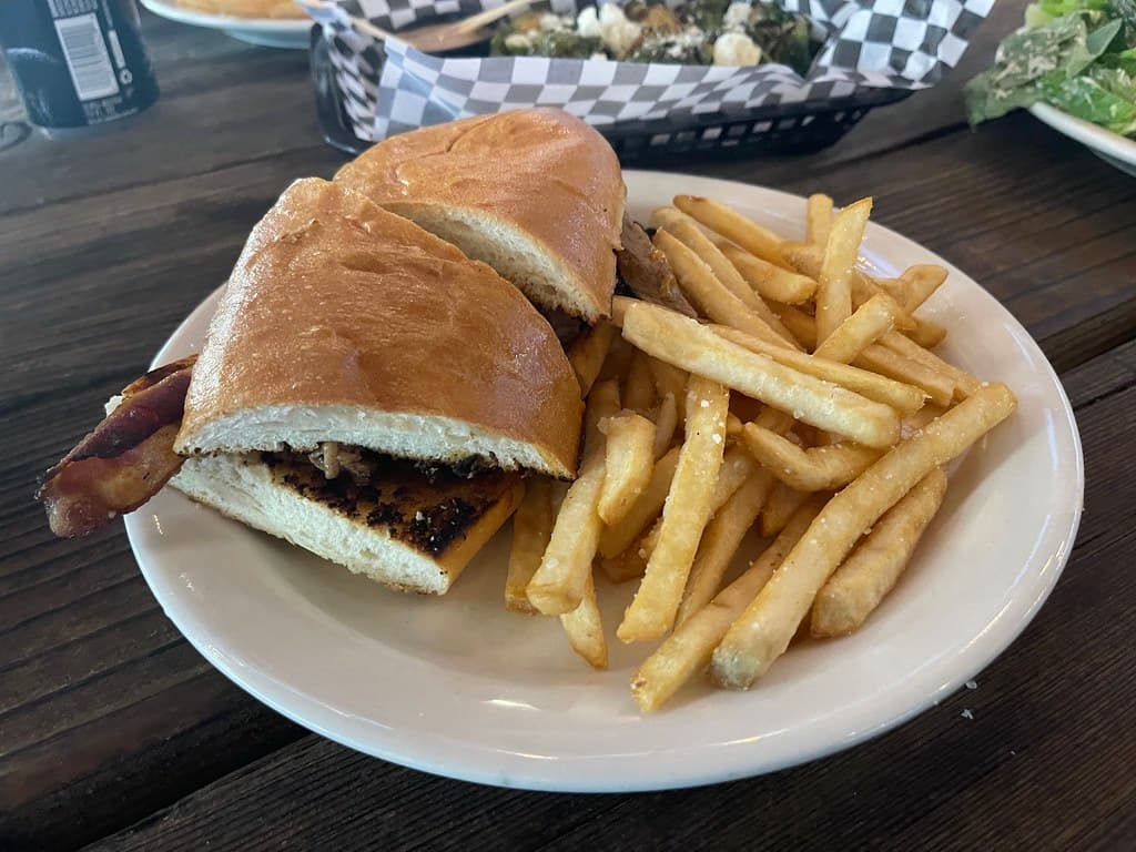 Tri-Tip Sandwiches prepared as a finished dish