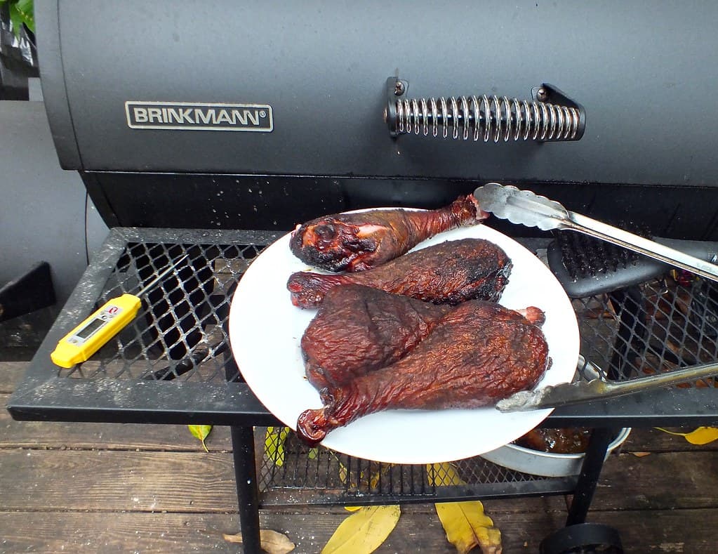 Turkey Legs prepared as a finished dish